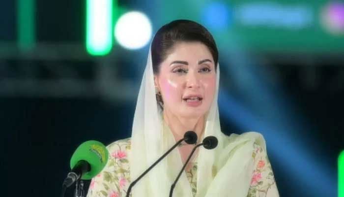 Punjab Chief Minister Maryam Nawaz addressing an event on June 21, 2025. —Screengrab via Facebook@TheMaryamNSharif