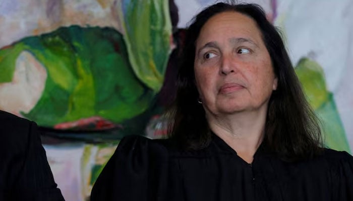 US District Court Judge Indira Talwani attends the Investiture Ceremony for US District Judge Brian Murphy, who blocked the Trump administration for weeks from finalizing the deportation of eight men to South Sudan, at the federal courthouse in Boston, Massachusetts, US, September 17, 2025.—Reuters