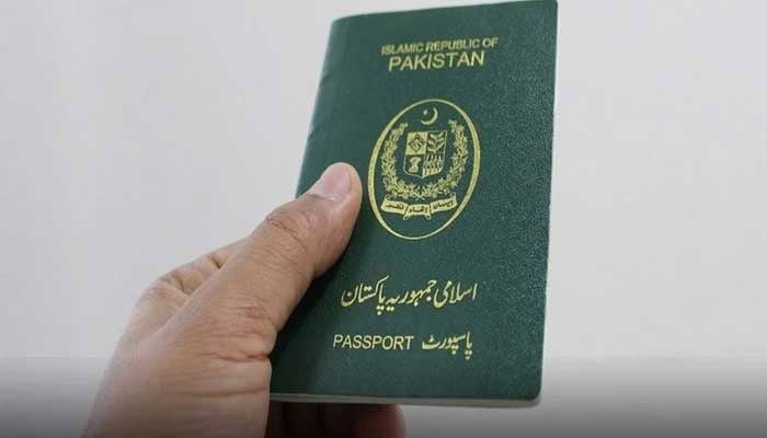 This undated photo shows a Pakistani passport. — Radio Pakistan/File