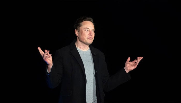 Elon Musk speaks during a press conference. — AFP/File