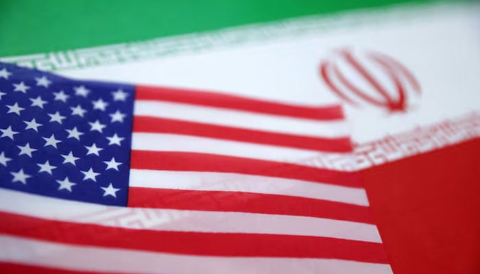 US and Iran flags are seen in this illustration taken June 18, 2025. —Reuters