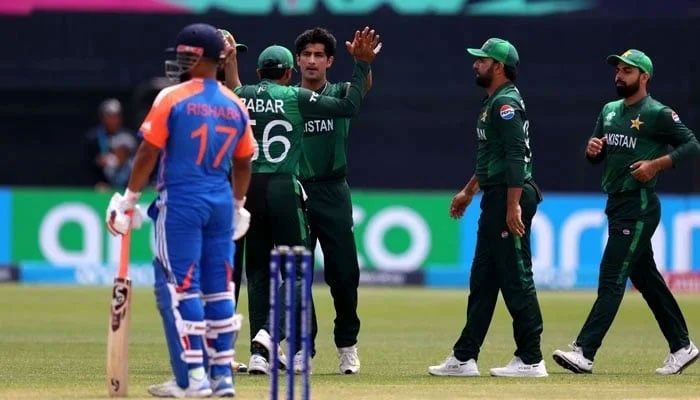 Pakistan and India match played at Nassau County International Cricket Stadium on June 9, 2024, in New York. — AFP