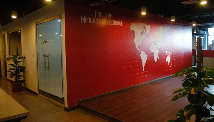 The interior of the Pakistan Mercantile Exchange Limited (PMEX) office. — Facebook@PakMercEx