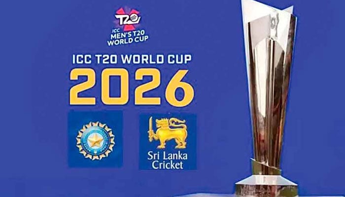 The image shows a poster of the ICC Men’s T20 World Cup 2026. — ICC/File