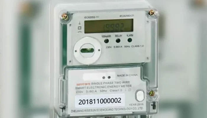 Advance metering infrastructure (AMI) meters seen in this image. — risesunmeter Website/File