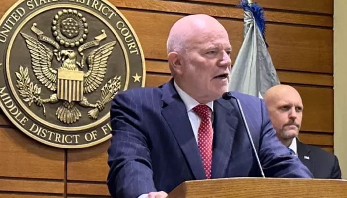 US Attorney Gregory Kehoe speaking on February. 4, 2026. — US district court/File