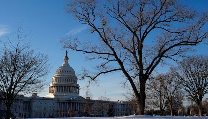 The representational image shows the US Capitol building in Washington on January 29, 2026. — Reuters