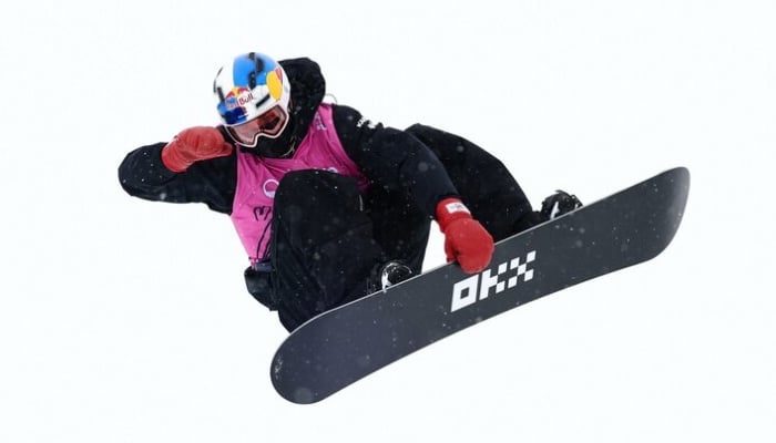 Australias Scotty James during the Mens Halfpipe training. —Reuters/File
