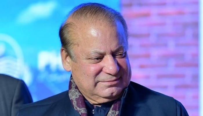 PMLN leader and former prime minister Nawaz Sharif. —Facebook@MuhammadNawazSharifMNS/File