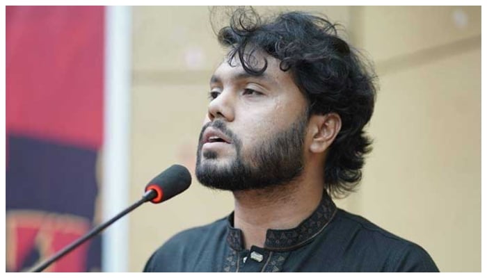 An undated photo of Bangladeshs Inqilab Moncho spokesperson and Dhaka-8 candidate Sharif Osman Hadi. — Facebook/@osmanhadiofficial