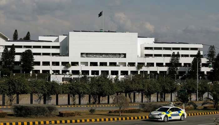 A general view of the Parliament building in Islamabad, Pakistan January 23, 2019. — Reuters