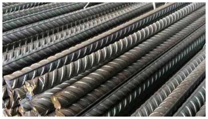 A representational image shows steel rods. — TheNews/File