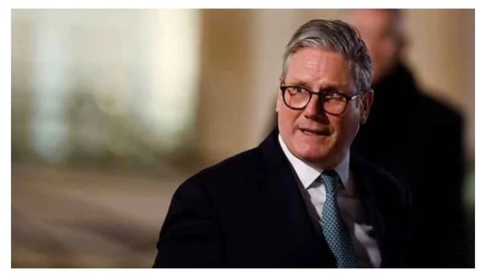 Britains Prime Minister Keir Starmer leaves after a meeting with European leaders on Ukraine and European security at the Elysee Palace in Paris, France, February 17, 2025. — Reuters