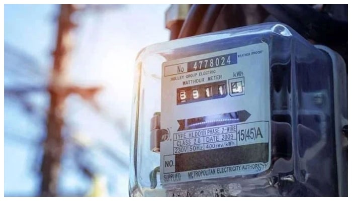 Representational image of an electricity meter. — APP/File