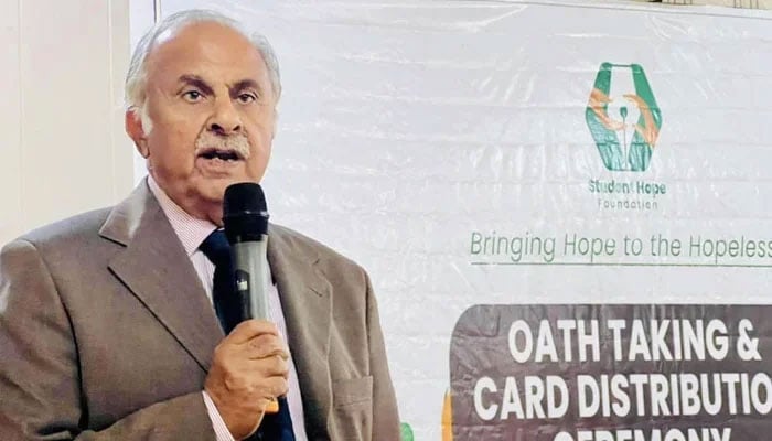 President of the Pakistan Ex-Servicemen Society (PESS) Senator Lt Gen (retd) Abdul Qayyum. — Facebook@Lt General Abdul Qayyum -Retd/File