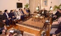 AJK PM Calls On President