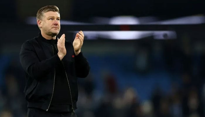 Salford City coach Karl Robinson. — AFP/File