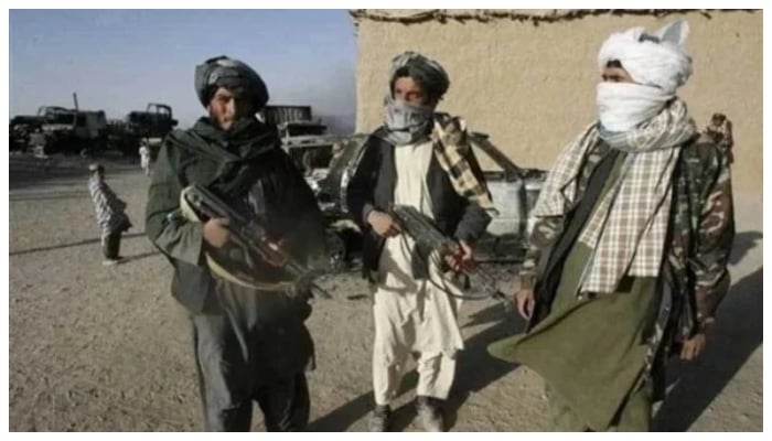 The representational image shows Afghan Taliban fighters. — AFP/File