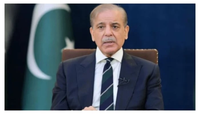 Prime Minister Muhammad Shehbaz Sharif addresses nation in Islamabad, on May 7, 2025. —PID