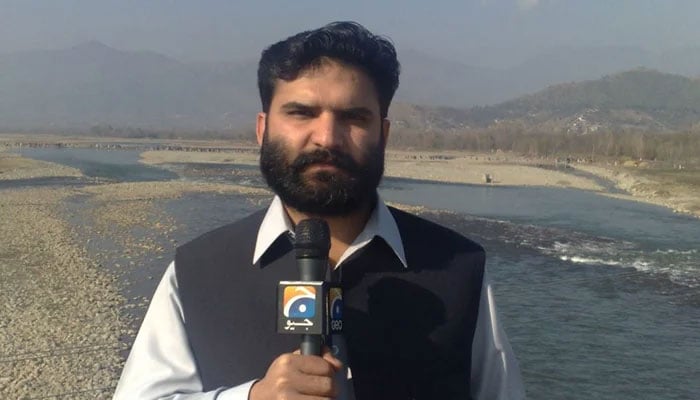 Journalist Musa Khankhel. — Facebook@Musa khankhel Shaheed Foundation