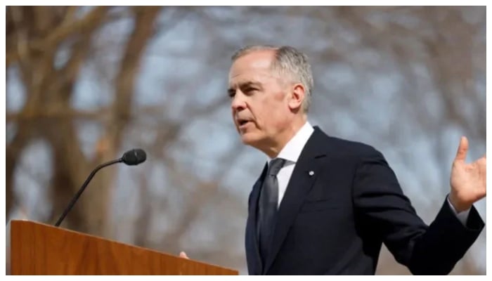 Mark Carney speaks to reporters after being sworn in as Canada’s prime minister. —Reuters/File