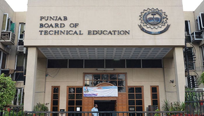 The Punjab Board of Technical Education (PBTE) building. — Facebook@webmaster.pbte/File