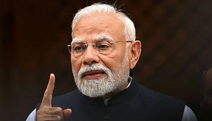 Indias Prime Minister Narendra Modi addresses the media in New Delhi. — AFP/File