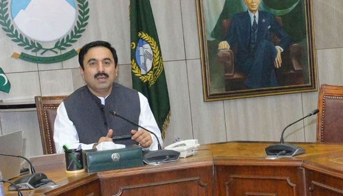 Khyber Pakhtunkhwa Chief Secretary Shahab Ali Shah chairs a meeting on June 11, 2025. — Facebook@CSKPOfficia