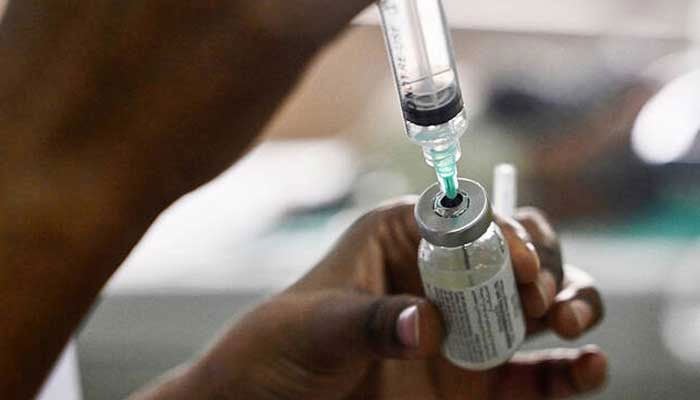 Representational image shows a nurse preparing a vaccine at a hospital on January 31, 2024. — AFP/File