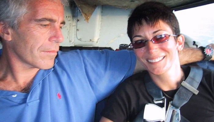 Epstein and his lover Ghislaine Maxwell can be seen in this image. — AFP/File