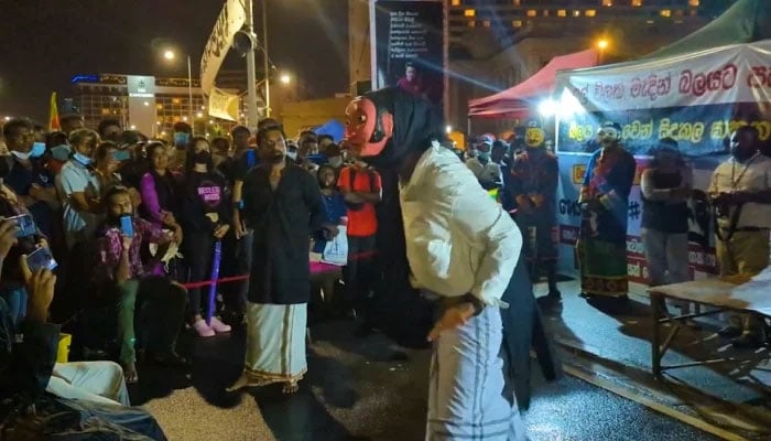 A still from Democracy in Debt: Sri Lanka Beyond the Headlines documentary. — Screengrab via YouTube/Southasia Peace Action Network