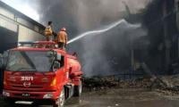 Fire Causes Damage To Textile Factory