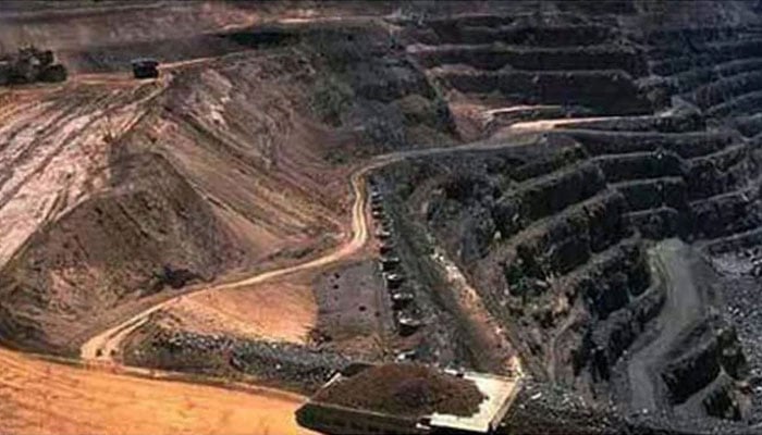 A representational image of aerial view of the Reko Diq mine in Balochistan. —Reuters/File
