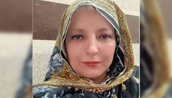 A senior Peshawar-based journalist, Anila Shaheen (late). — APP/File