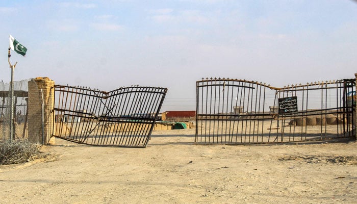 A general view shows the deserted Pakistan-Afghanistan border crossing in Chaman on February 27, 2026. — AFP