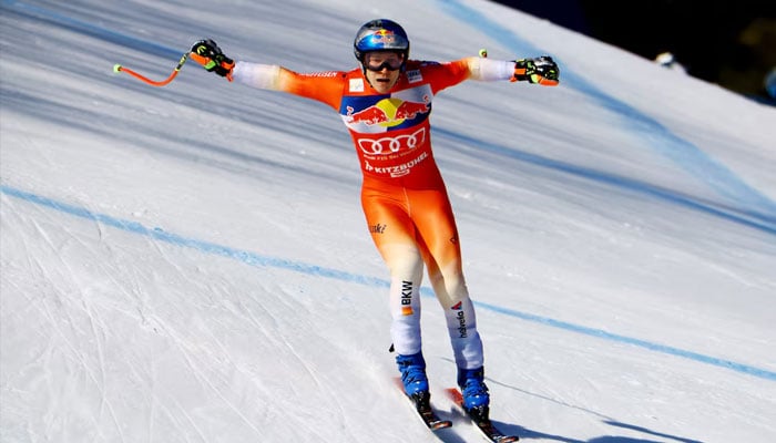 Switzerlands Marco Odermatt in action during training. —Reuters/File