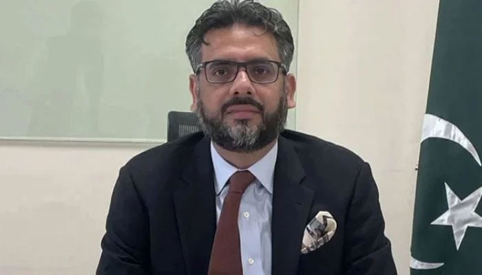 Adviser to the Chief Minister on Finance, Muzzammil Aslam  seen in this image. — X/@MuzzammilAslam3/File