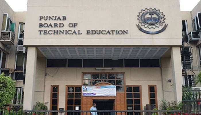 The Punjab Board of Technical Education (PBTE) building. — Facebook@webmaster.pbte/File