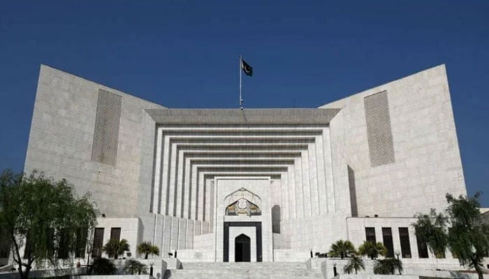 A general outside view of the SC building in Islamabad. — Reuters/File