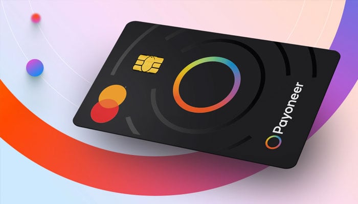Representational image of a Payoneer card. —Payoneer website/File