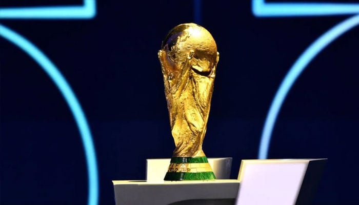 World Cup trophy. —AFP/File