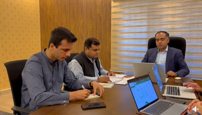 Punjab Horticulture Authority Additional Director General Mirza Waleed Baig reviewed ongoing horticulture operations on March 2, 2026. — Facebook@phapunjab/screengrab