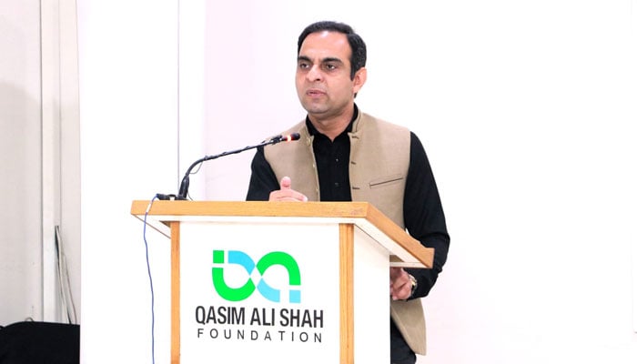 Qasim Ali Shah, founder of the Qasim Ali Shah Foundation (QASF). — Facebook@qasfound/File