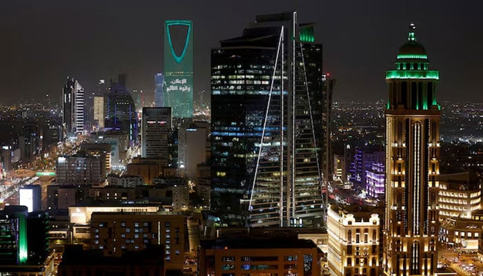 General view of Riyadh city during the early hour of evening at Riyadh, Saudi Arabia, May 28, 2025.— Reuters