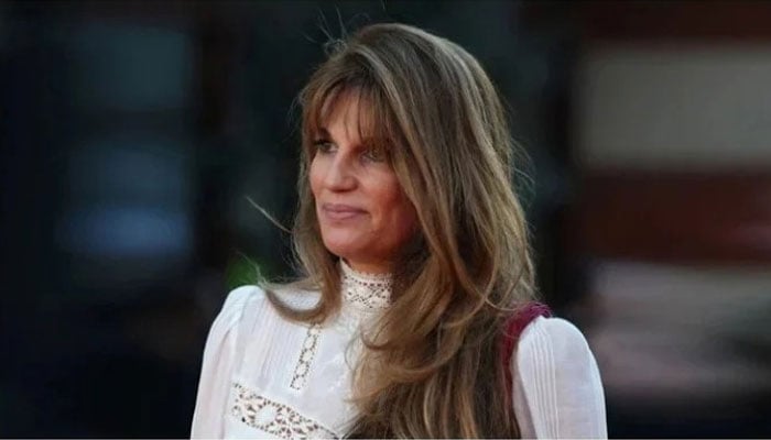 Jemima Goldsmith poses on arrival for the premiere of Florence Foster Jenkins in London on April 12, 2016. — AFP/File