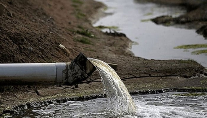 This representational image shows water coming out of a pipeline. — AFP/File