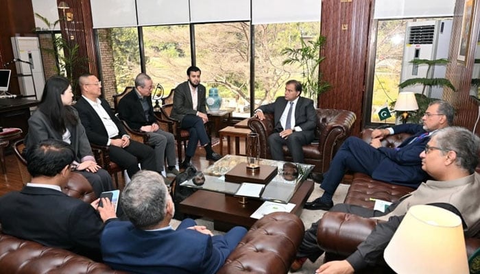 Chairman CDA Muhammad Ali Randhawa, in a meeting with a Chinese delegation at CDA headquarters on March 3, 2026. — Facebook@cda.isb.pk