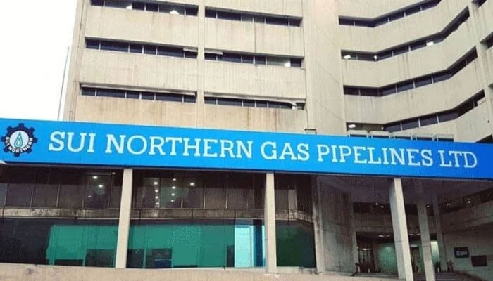 The Sui Northern Gas Pipelines Limited building. — APP/File