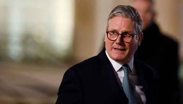 Britains Prime Minister Keir Starmer leaves after a meeting with European leaders on Ukraine and European security at the Elysee Palace in Paris, France, February 17, 2025. — Reuters