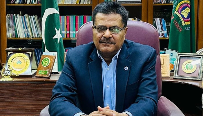 Vice Chancellor Sindh Agriculture University (SAU) Dr Altaf Ali Siyal. — APP/File